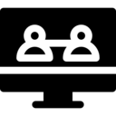 technology,communications,monitor,computer screen,video call,tv monitor,tv screen,computer monitor